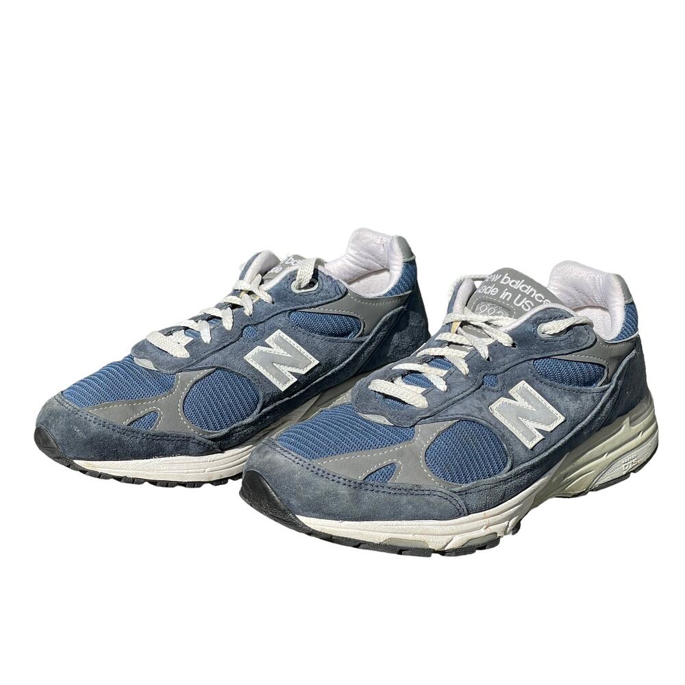 New Balance 993 Men's Made in USA Sneaker Indigo Blue - Size 8 1/2 4E Extra Wide